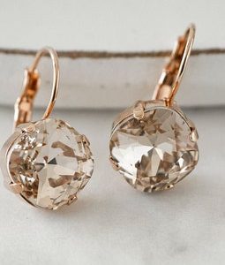 Swarovski Crystal Dangle Earrings: Elegant Evening Jewelry